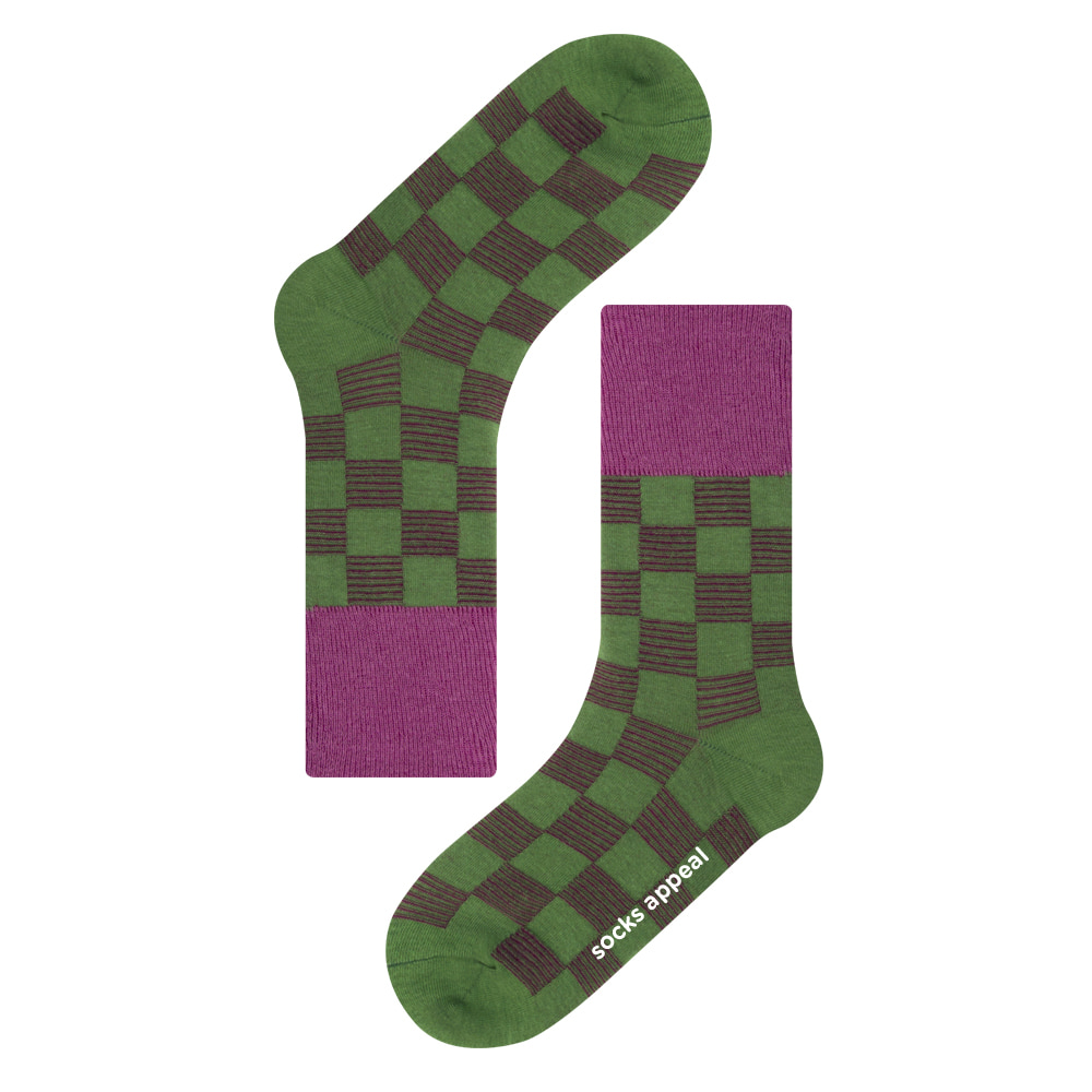 チェックシリーズ 22.5-27.5cm ユニセックスフリーサイズ｜ソックス