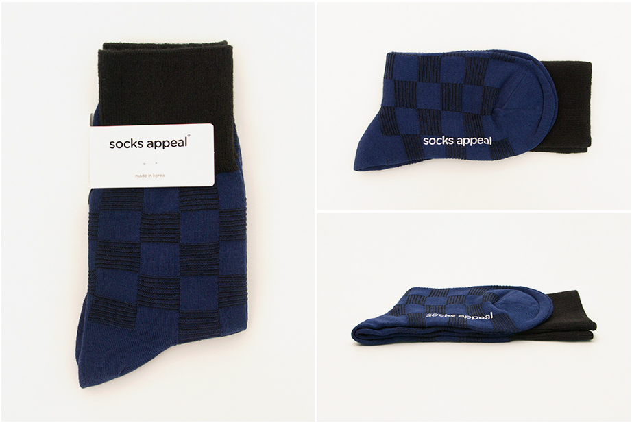 チェックシリーズ 22.5-27.5cm ユニセックスフリーサイズ｜ソックス