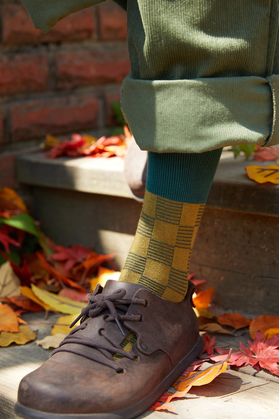 チェックシリーズ 22.5-27.5cm ユニセックスフリーサイズ｜ソックス