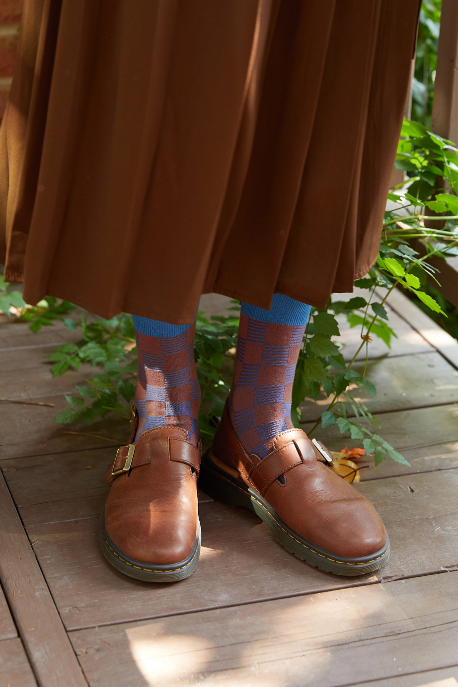 チェックシリーズ 22.5-27.5cm ユニセックスフリーサイズ｜ソックス