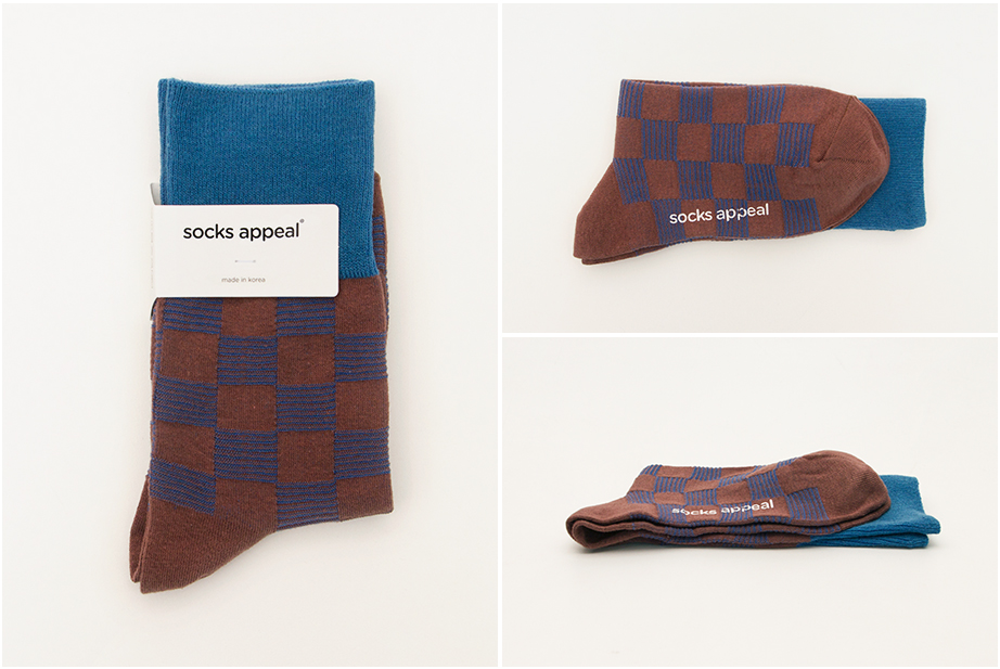 チェックシリーズ 22.5-27.5cm ユニセックスフリーサイズ｜ソックス