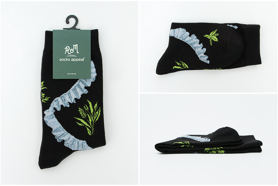 ROM シリーズ22-26cm ウィメンズ向けフリーサイズ｜ソックス