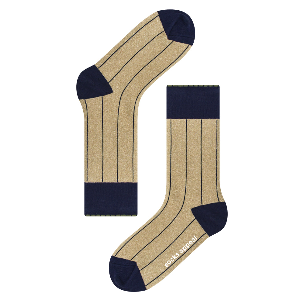 ラメライン シリーズ22-26cm ウィメンズ向けフリーサイズ｜ソックス