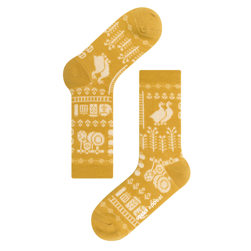 ジャガード シリーズ  22.5-27.5cm ユニセックスフリーサイズ｜ソックス