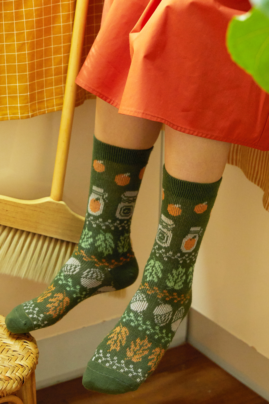 ジャガード シリーズ  22.5-27.5cm ユニセックスフリーサイズ｜ソックス