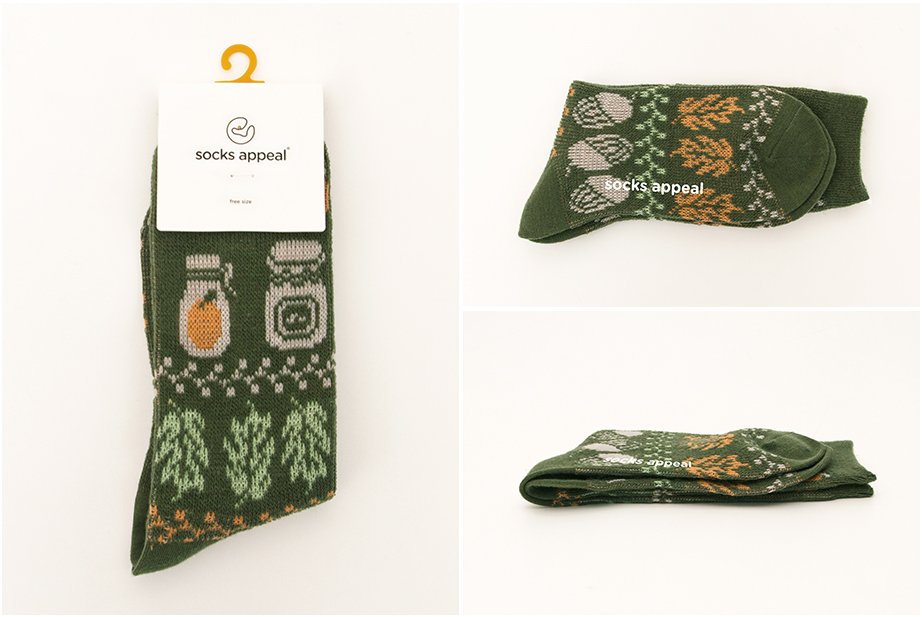 ジャガード シリーズ  22.5-27.5cm ユニセックスフリーサイズ｜ソックス