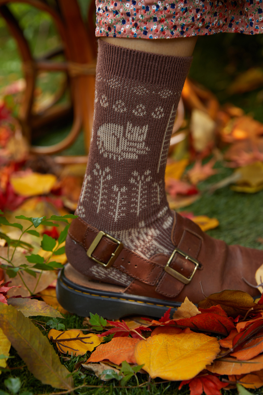 ジャガード シリーズ  22.5-27.5cm ユニセックスフリーサイズ｜ソックス