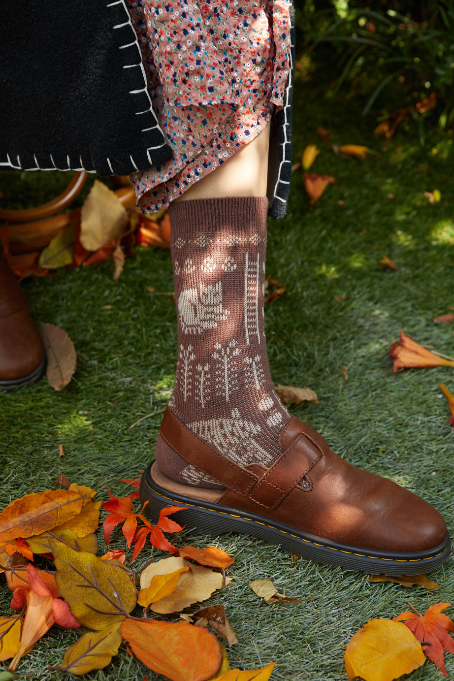 ジャガード シリーズ  22.5-27.5cm ユニセックスフリーサイズ｜ソックス