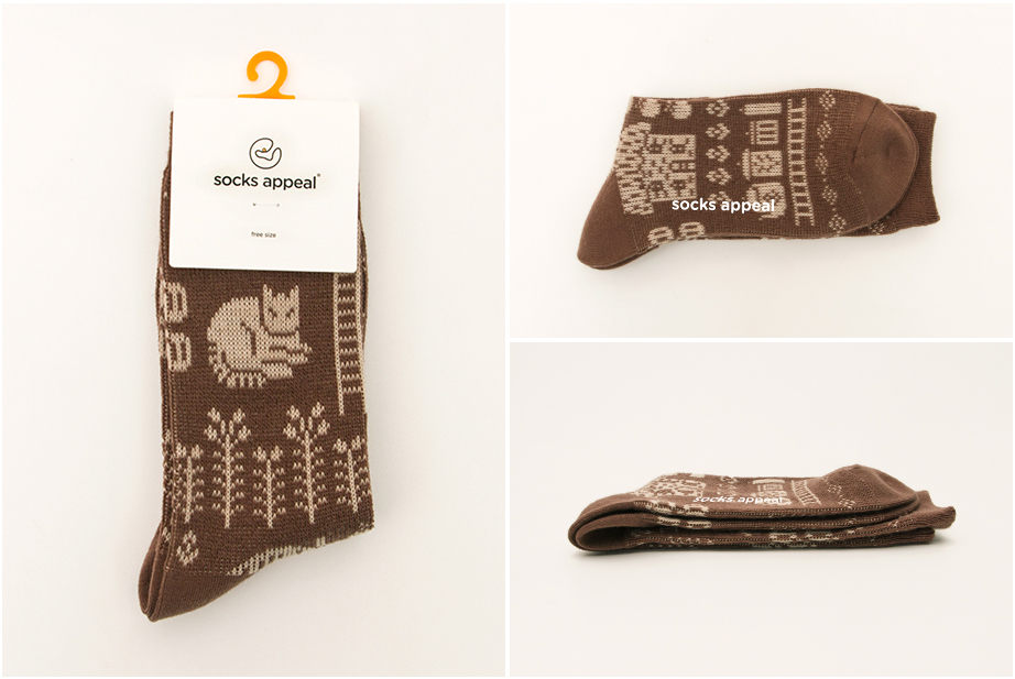 ジャガード シリーズ  22.5-27.5cm ユニセックスフリーサイズ｜ソックス