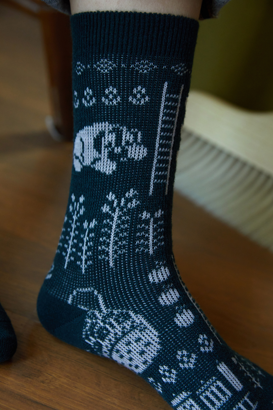 ジャガード シリーズ  22.5-27.5cm ユニセックスフリーサイズ｜ソックス