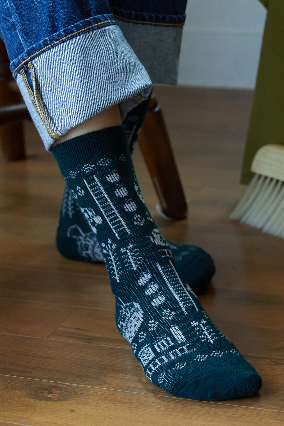 ジャガード シリーズ  22.5-27.5cm ユニセックスフリーサイズ｜ソックス