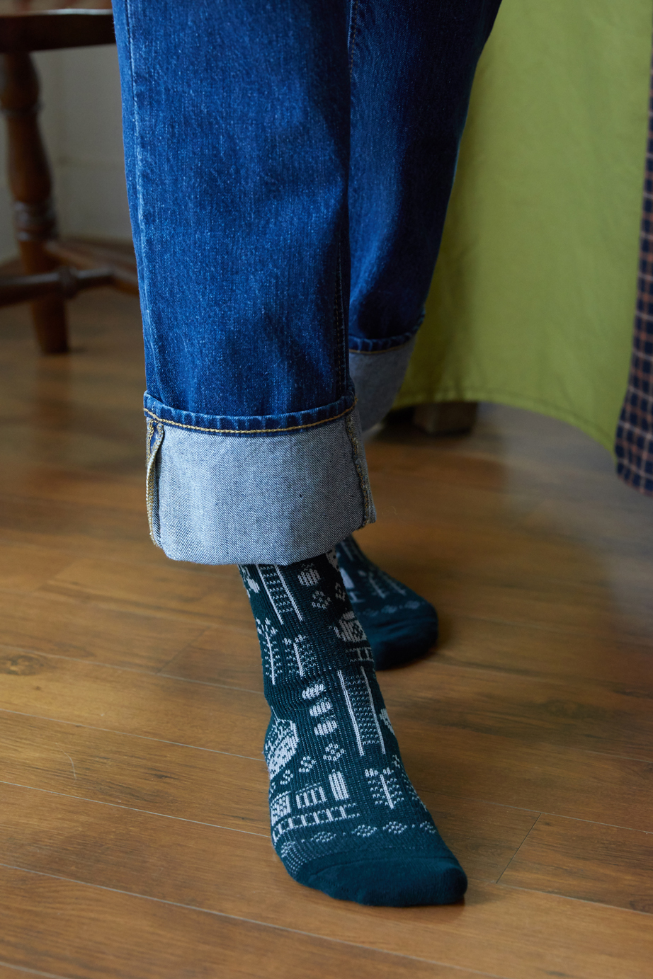 ジャガード シリーズ  22.5-27.5cm ユニセックスフリーサイズ｜ソックス