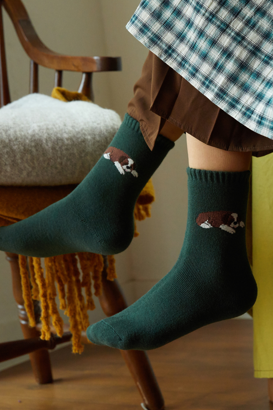 あたたかルームソックス シリーズ 22.5-27.5cm ユニセックスフリーサイズ│ソックス