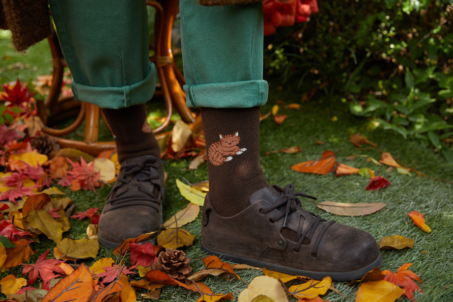 あたたかルームソックス シリーズ 22.5-27.5cm ユニセックスフリーサイズ│ソックス