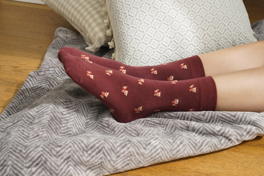 ウインターアニマル シリーズ 22.5-27.5cm ユニセックスフリーサイズ│ソックス