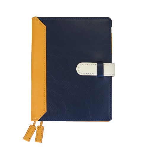 【名入れ可】本革 手帳カバー A6/文庫本サイズ ベルト付き LR0017