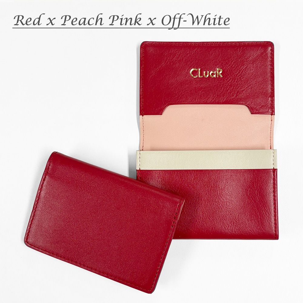 【名入れ可】本革 名刺入れ サブポケット付き 50枚対応 LR0008