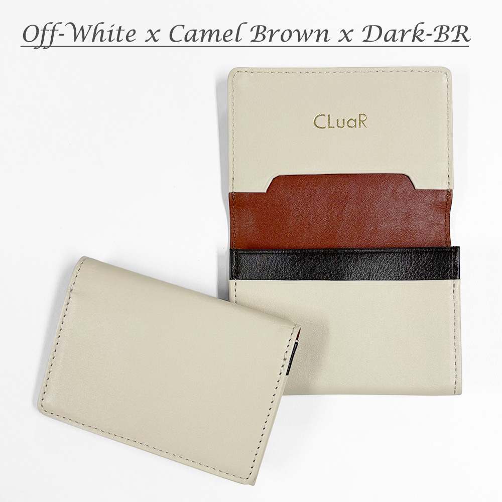 【名入れ可】本革 名刺入れ サブポケット付き 50枚対応 LR0008