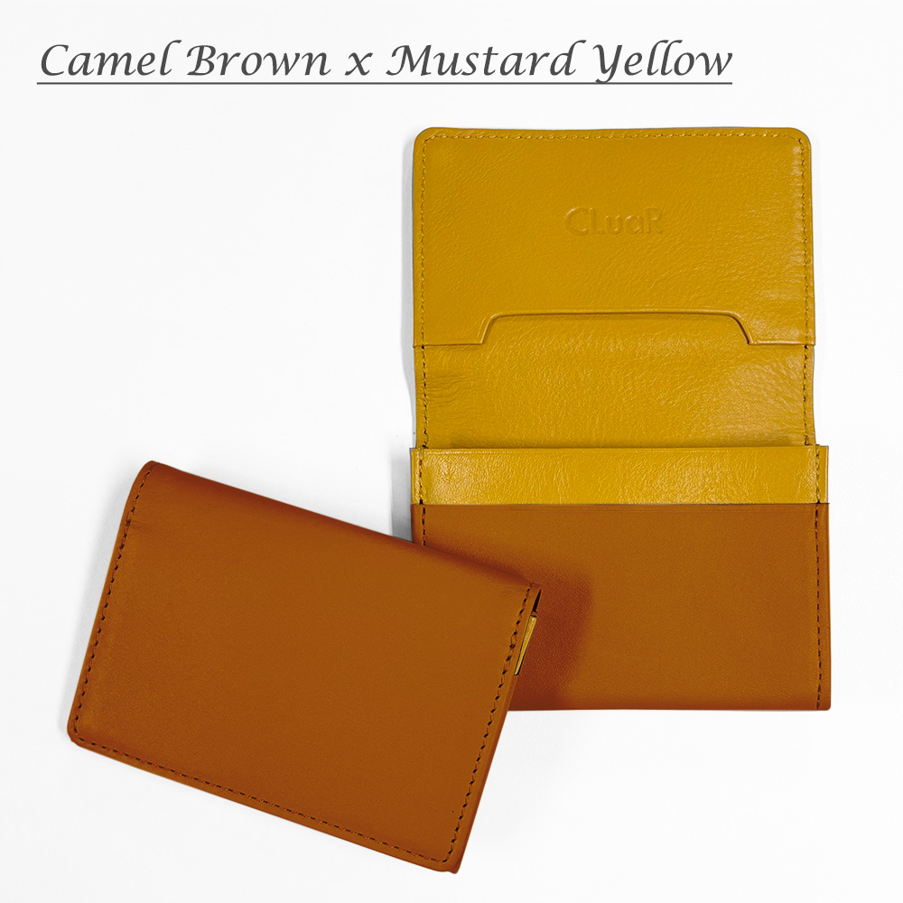 【名入れ可】本革 名刺入れ サブポケット付き 50枚対応 LR0008