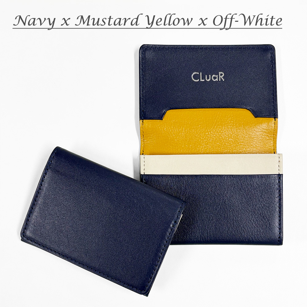 【名入れ可】本革 名刺入れ サブポケット付き 50枚対応 LR0008