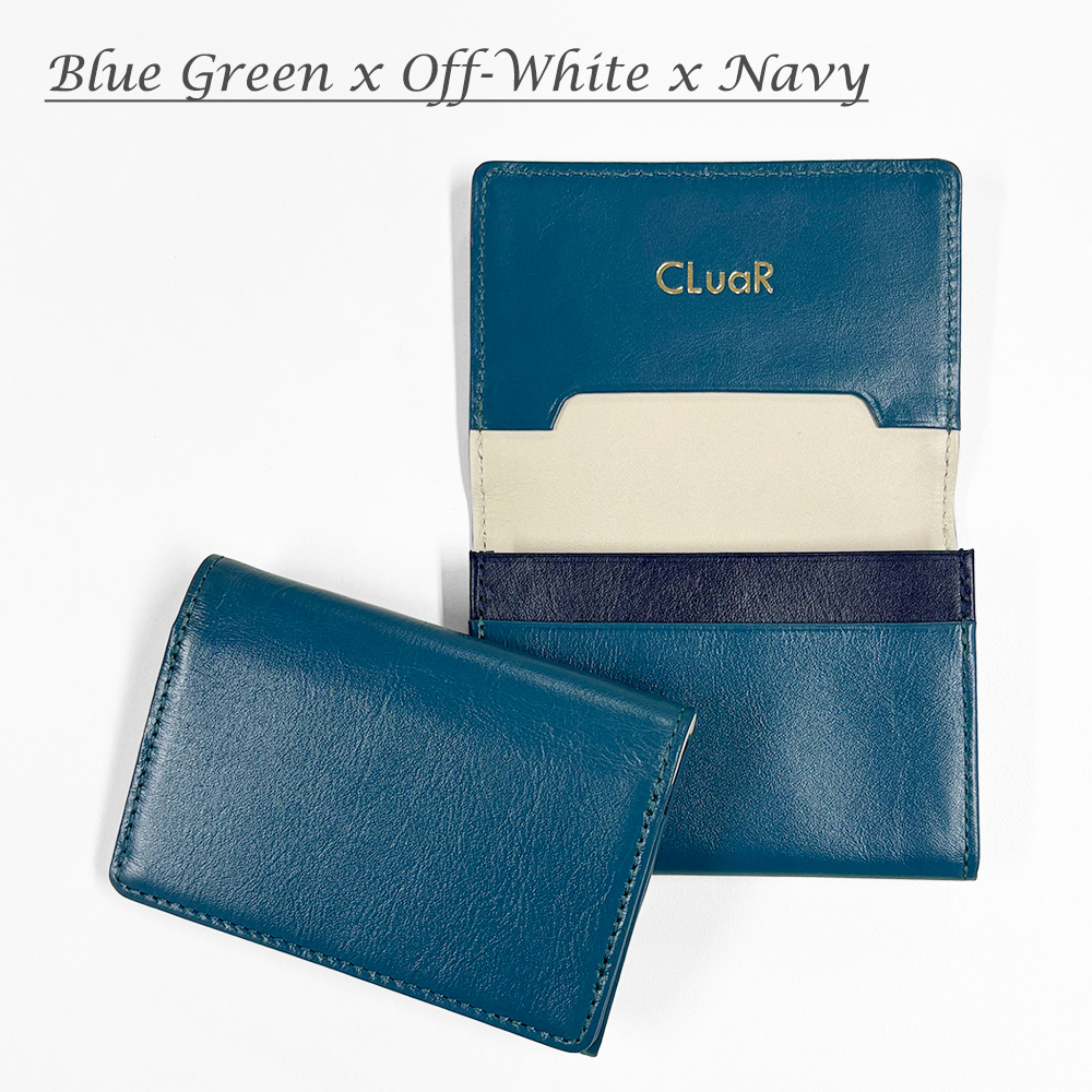 【名入れ可】本革 名刺入れ サブポケット付き 50枚対応 LR0008