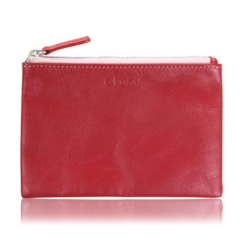 本革 ファスナーポーチ ミニ LR0016