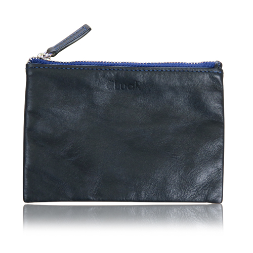 本革 ファスナーポーチ ミニ LR0016