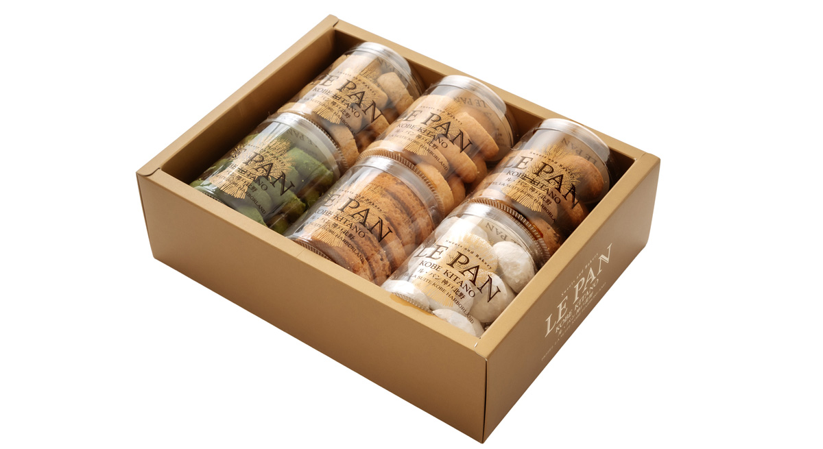 コフレ カセット G(焼菓子6種) | ル・パン神戸北野のプレゼント