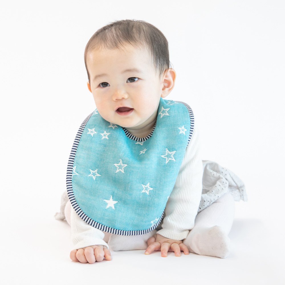 【出産祝いセット】6重織ガーゼ スリーパー＆スタイ・全身泡ソープ本体・ミルキーローション