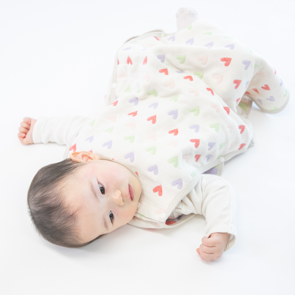 【出産祝いセット】6重織ガーゼ スリーパー＆スタイ・全身泡ソープ本体・ミルキーローション