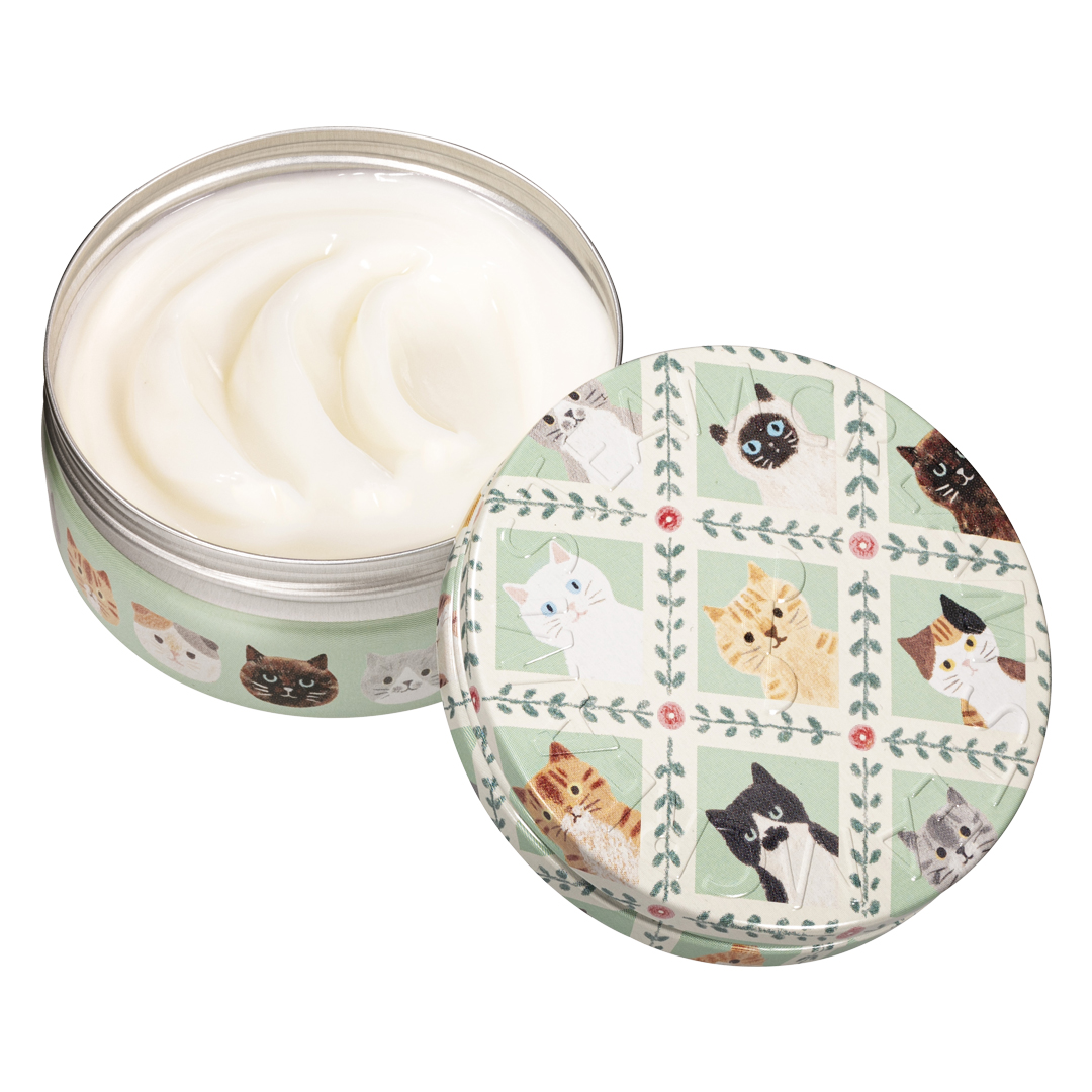 【肌がよろこぶ、ふわっふわの保湿クリーム】スチームクリーム　選べるデザイン缶（厳選された天然由来原料配合）