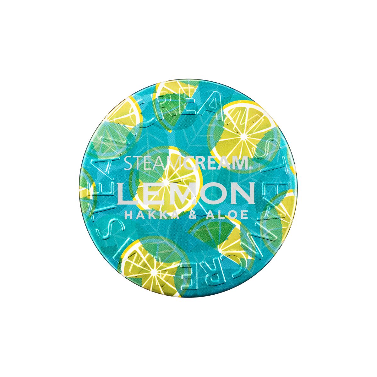 スチームクリーム（デザイン缶） ハッカ＆アロエレモン
