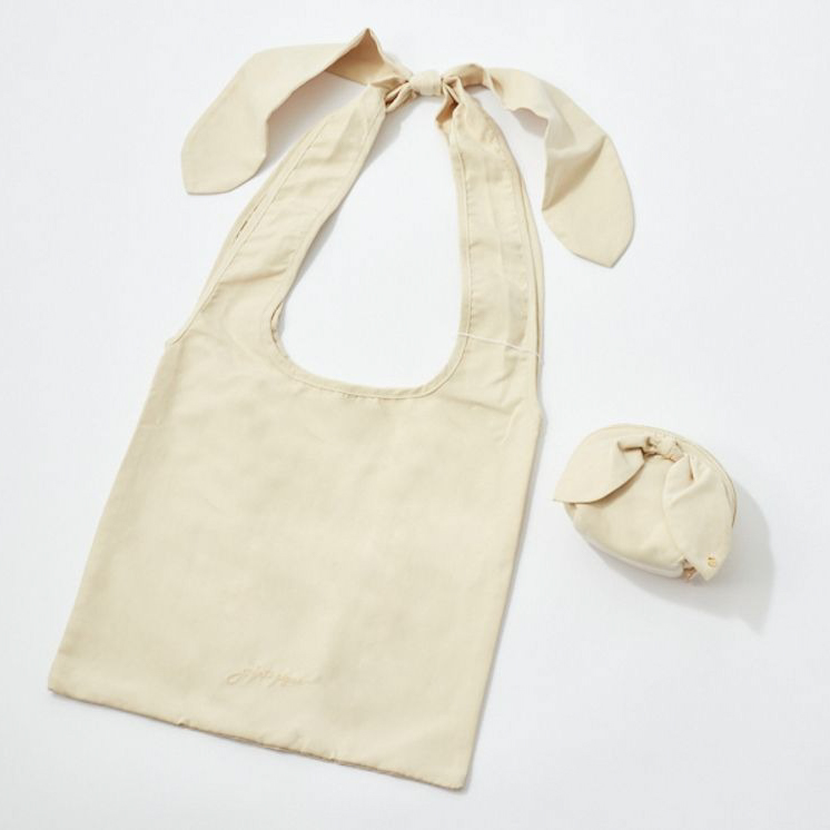 ホーランドロップイヤートートバッグ&ポーチセット