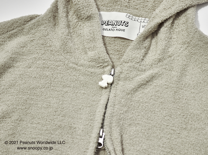 【SNOOPY】【HOMME】ロゴJQDパーカー＆ハーフパンツセット