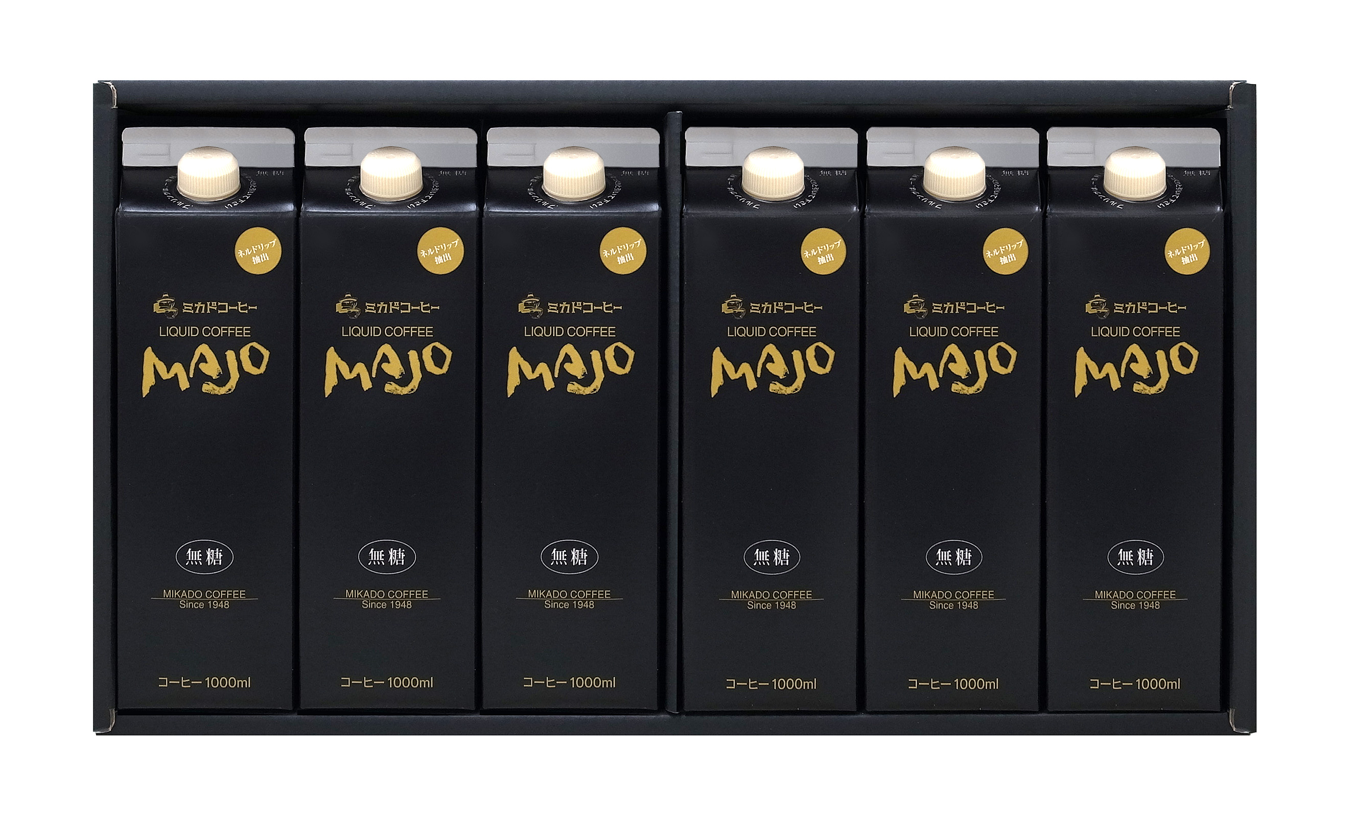 MAJOリキッドコーヒー無糖ギフト C-6