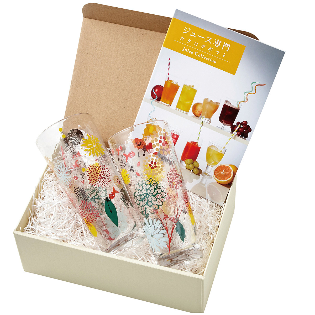 グラス＋ジュース専門カタログギフト
