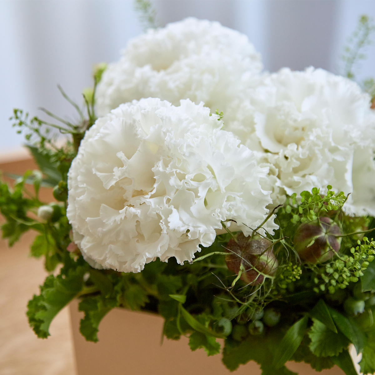 ことばの花箱 ［思いやり］トルコキキョウ