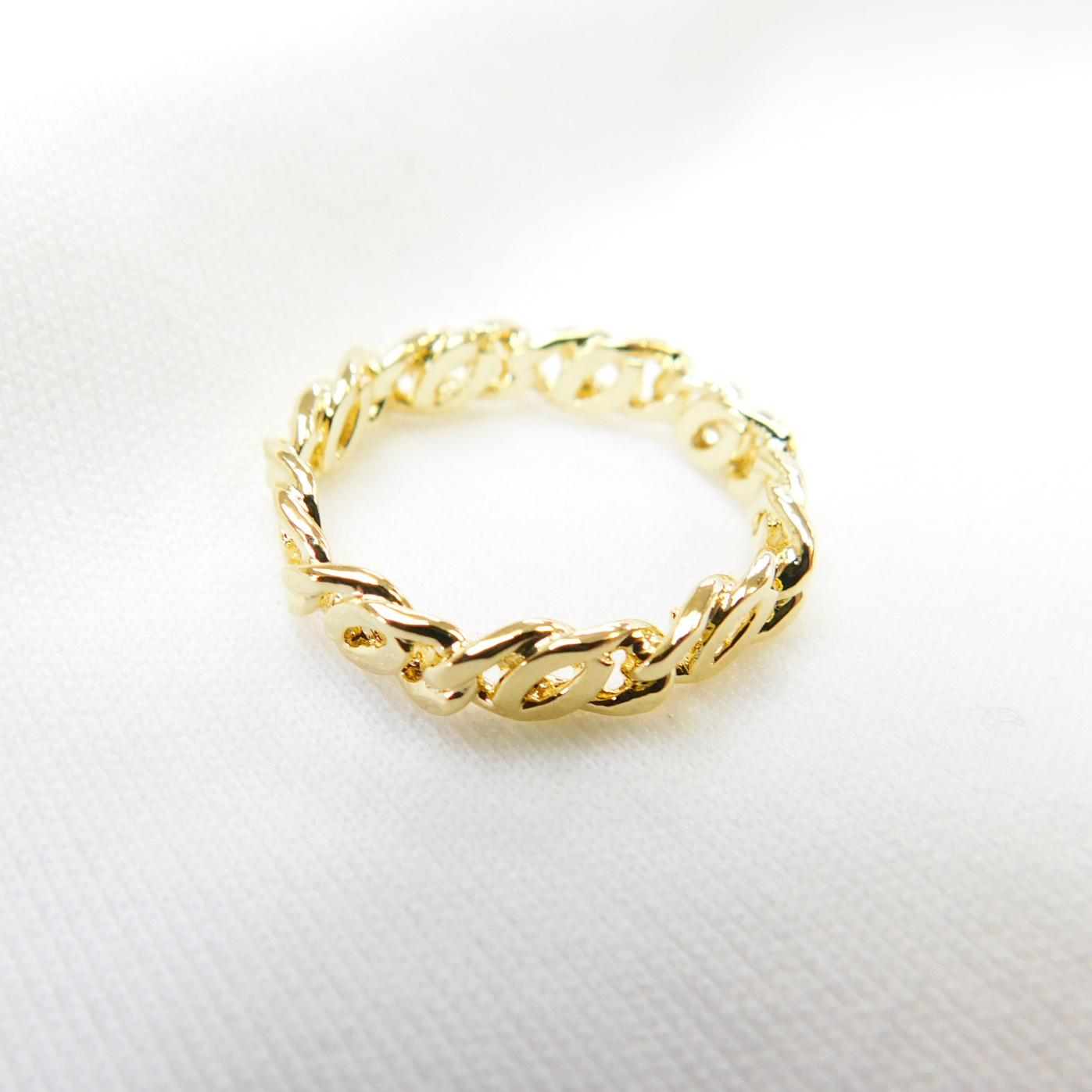 メタルチェーンモチーフリングセット