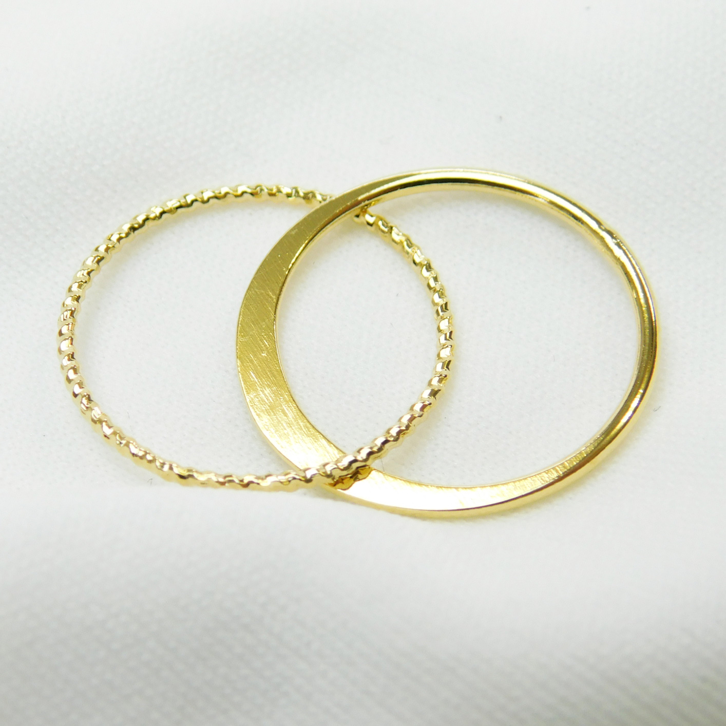 マーキスビジューリング＆メタルリングセット