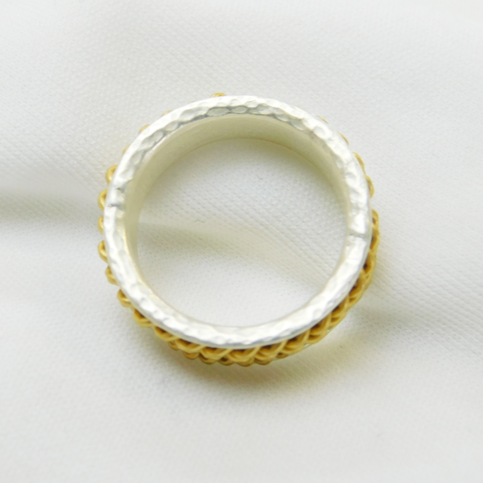 チェーンモチーフメタルリング