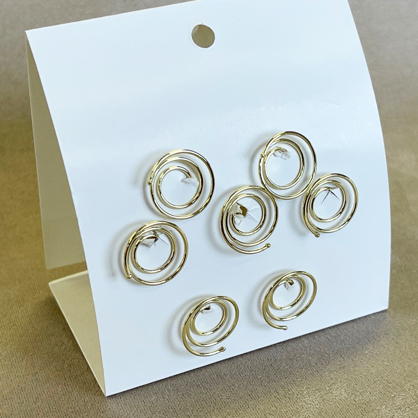 ヘアーチャーム　メタルフラワー7個セット