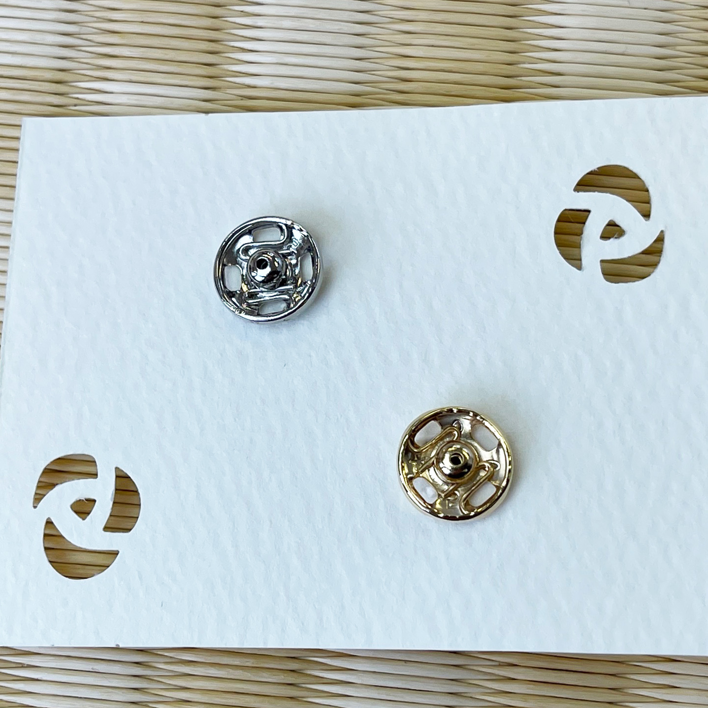 和風マスクピアス2個セット