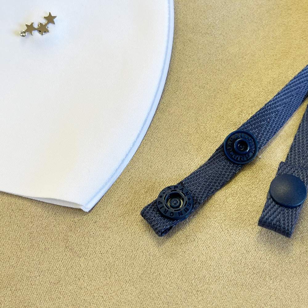 デザインモチーフマスクピアス＆カラーマスクストラップセット