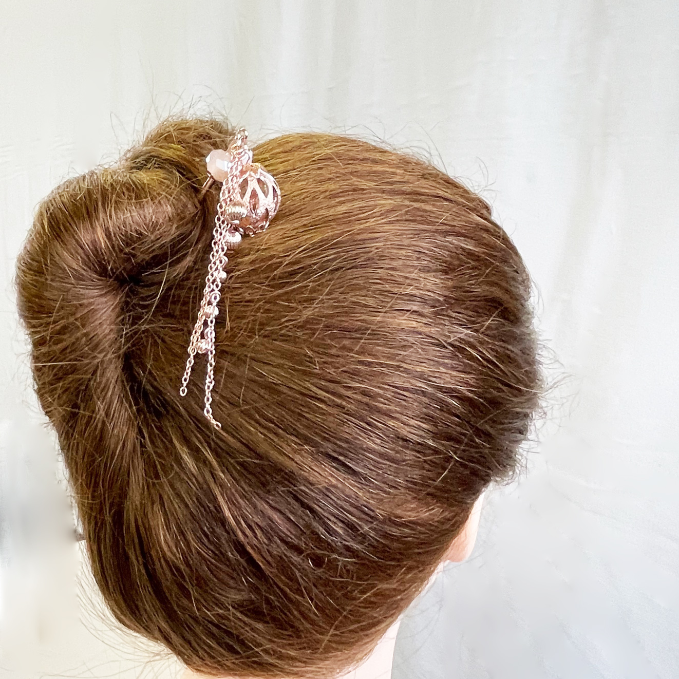 透かしくす玉チェーン下がりかんざし