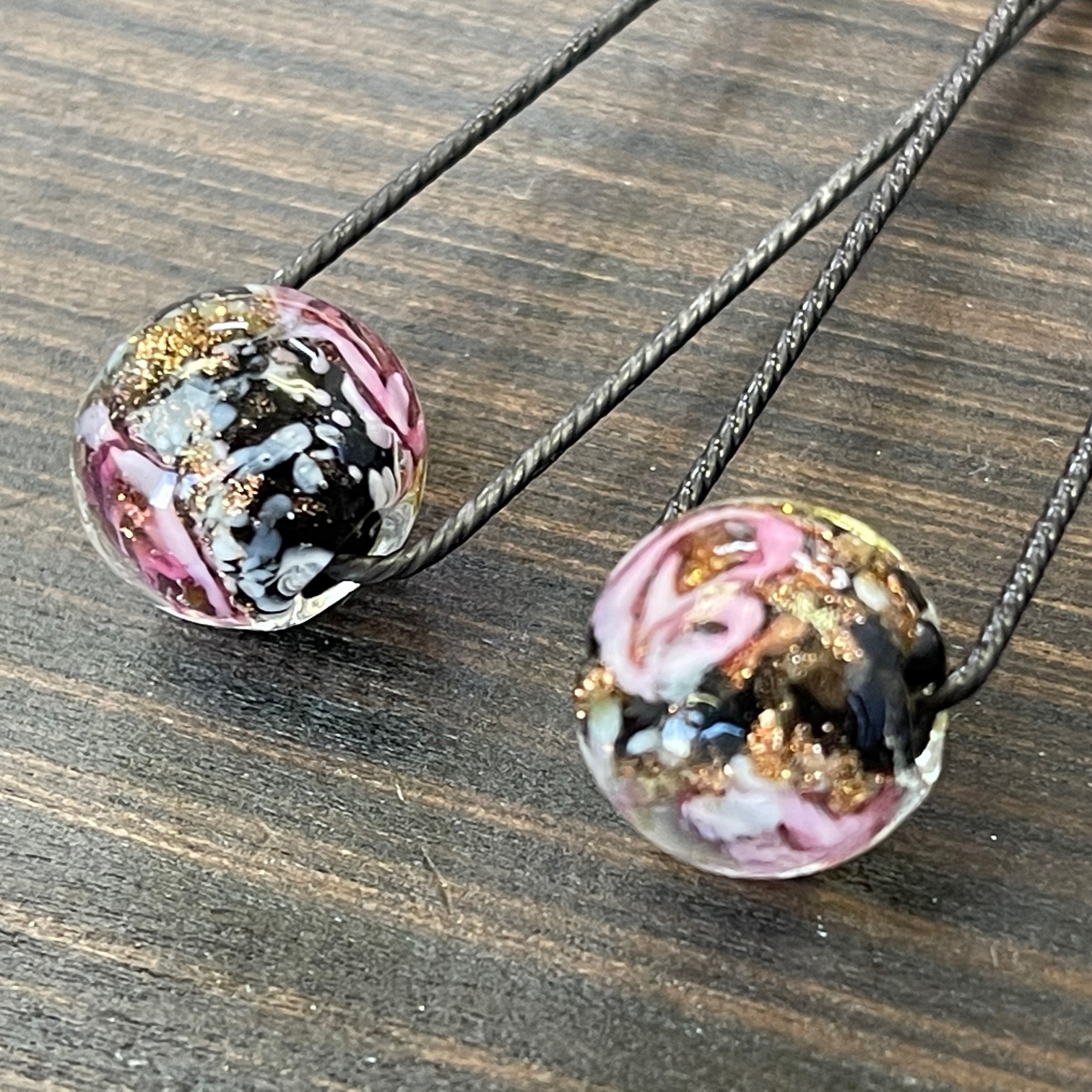 花唐草玉かんざし＆ガラスＵピンセット