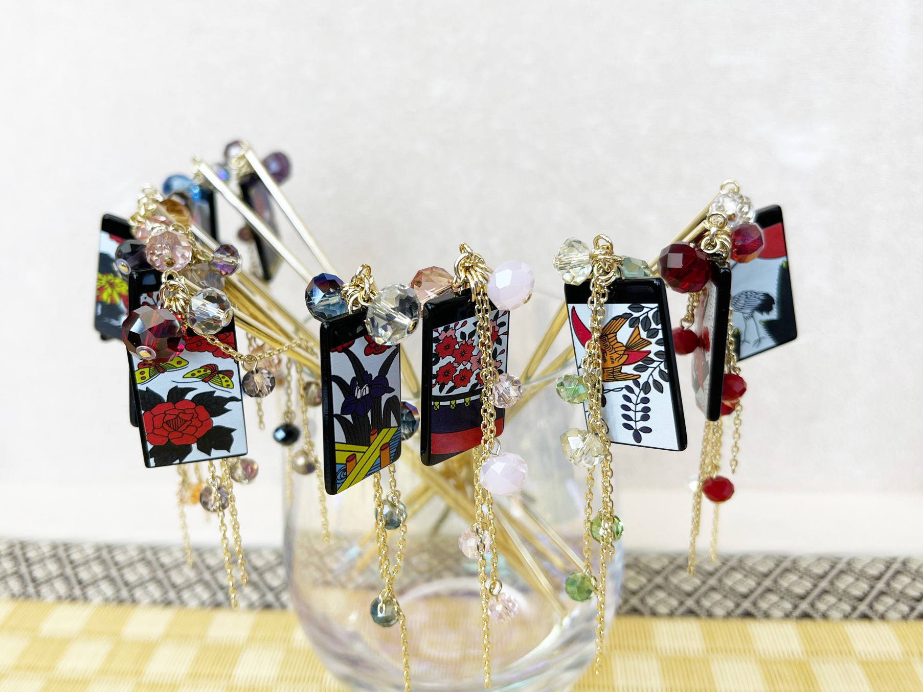 花札かんざし | ピーツーインターナショナルのプレゼント・ギフト通販  