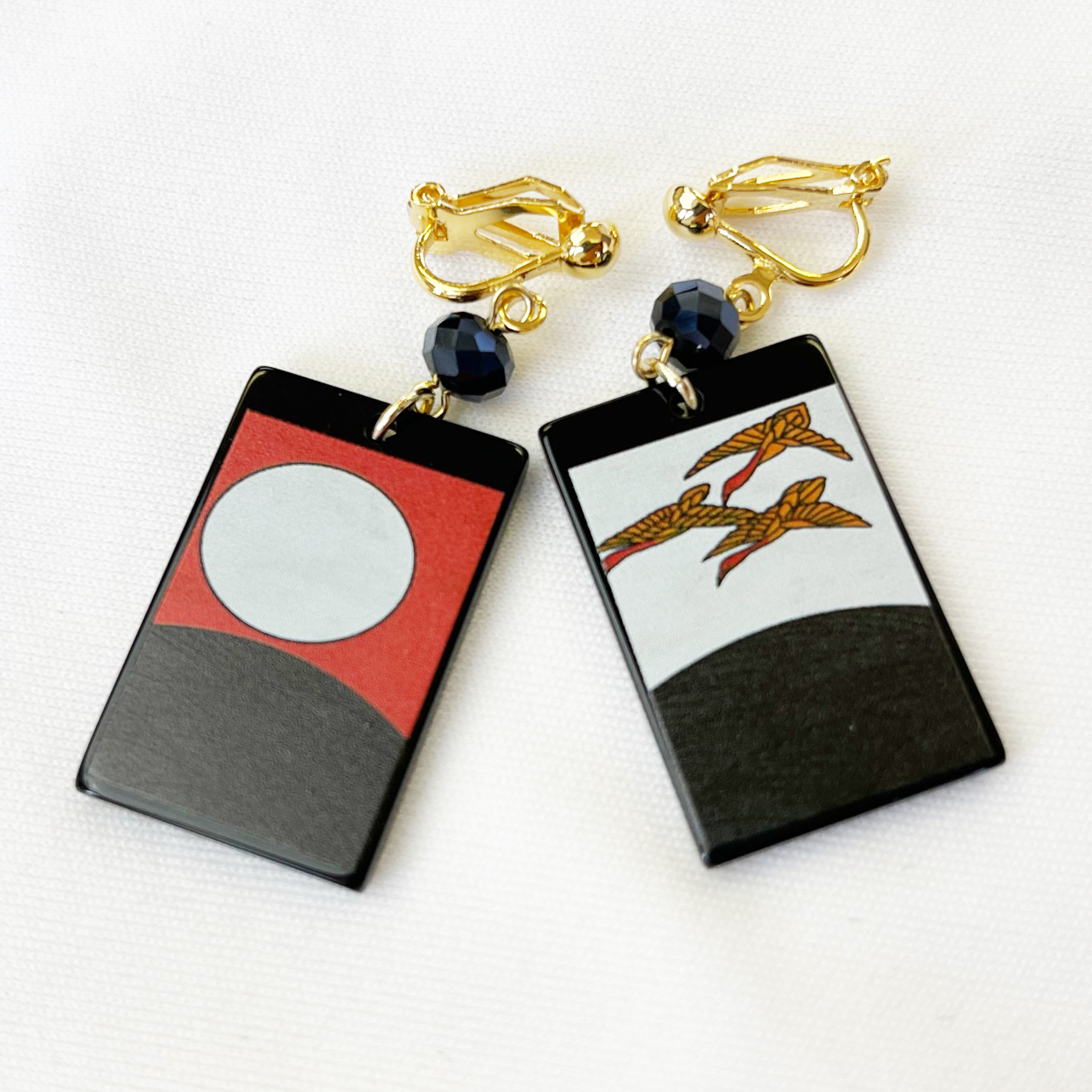 花札イヤリング