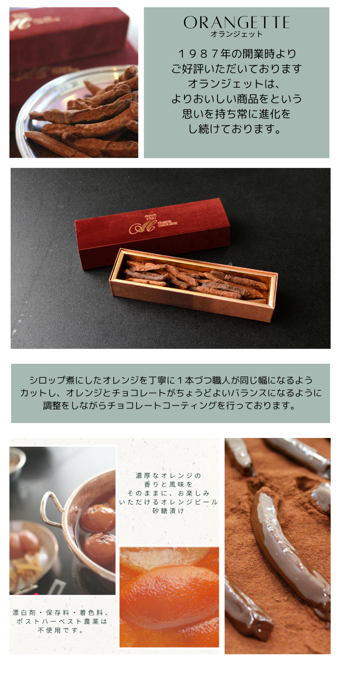 オランジェット木箱