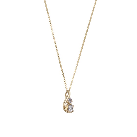 K10イエローゴールド Wish upon a star Twinkle タンザナイト ペンダント