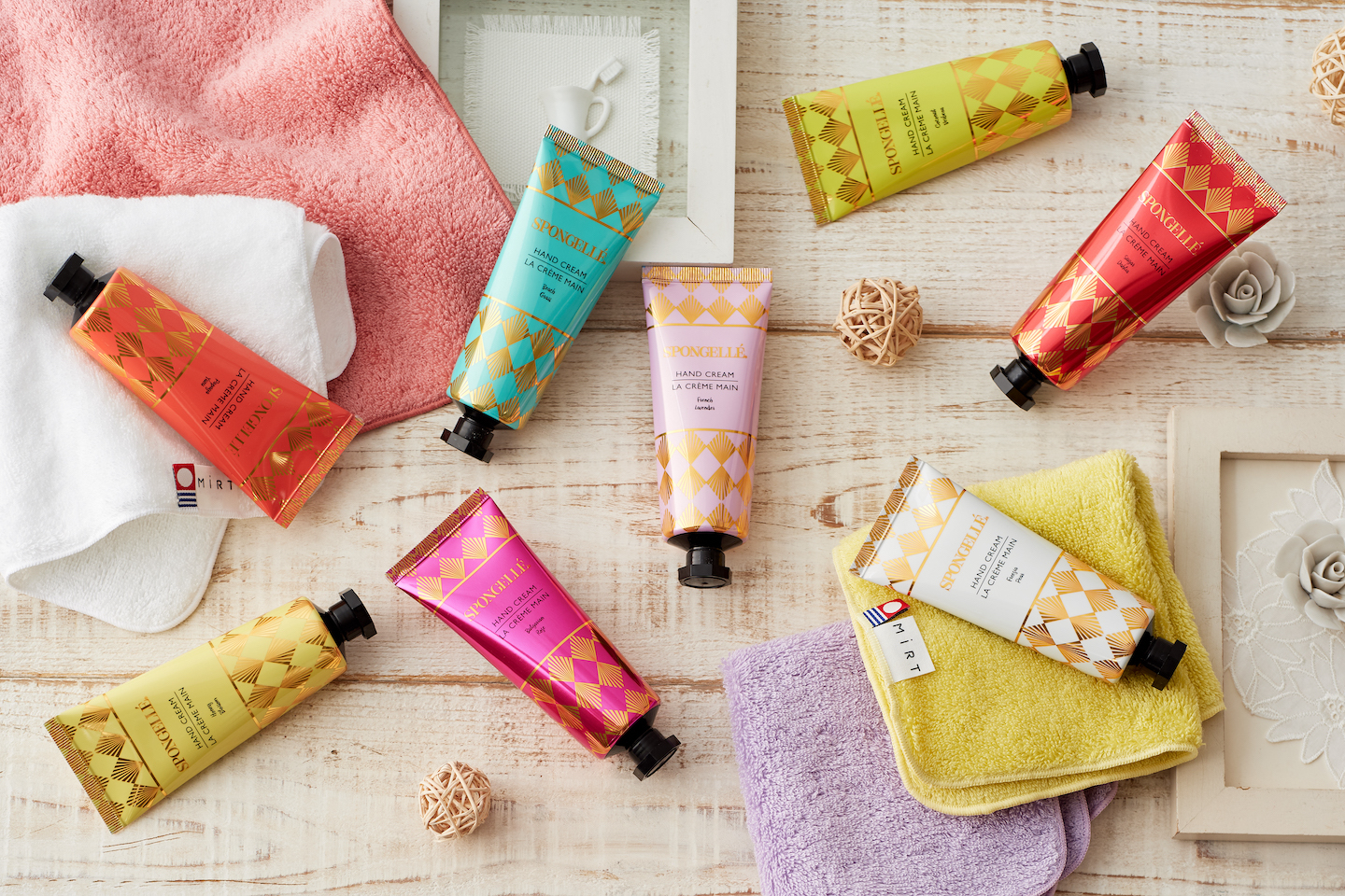 ハンドクリーム×今治タオル ギフトセット